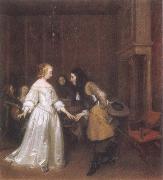 Gerard Ter Borch, Dancing Couple